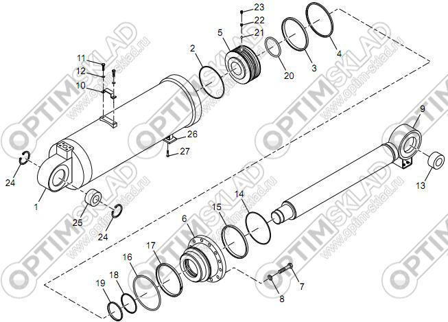 Кольцо пружинное 200 x 191 x 1.52