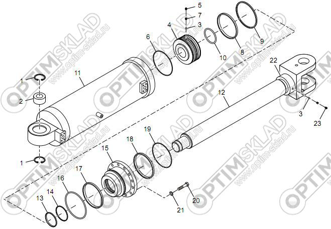 О-кольцо 170.82 x 5.33