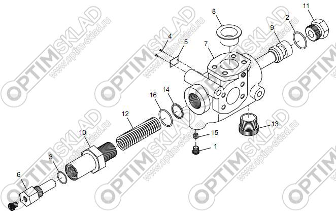 Пробка резьбовая m33 x 2